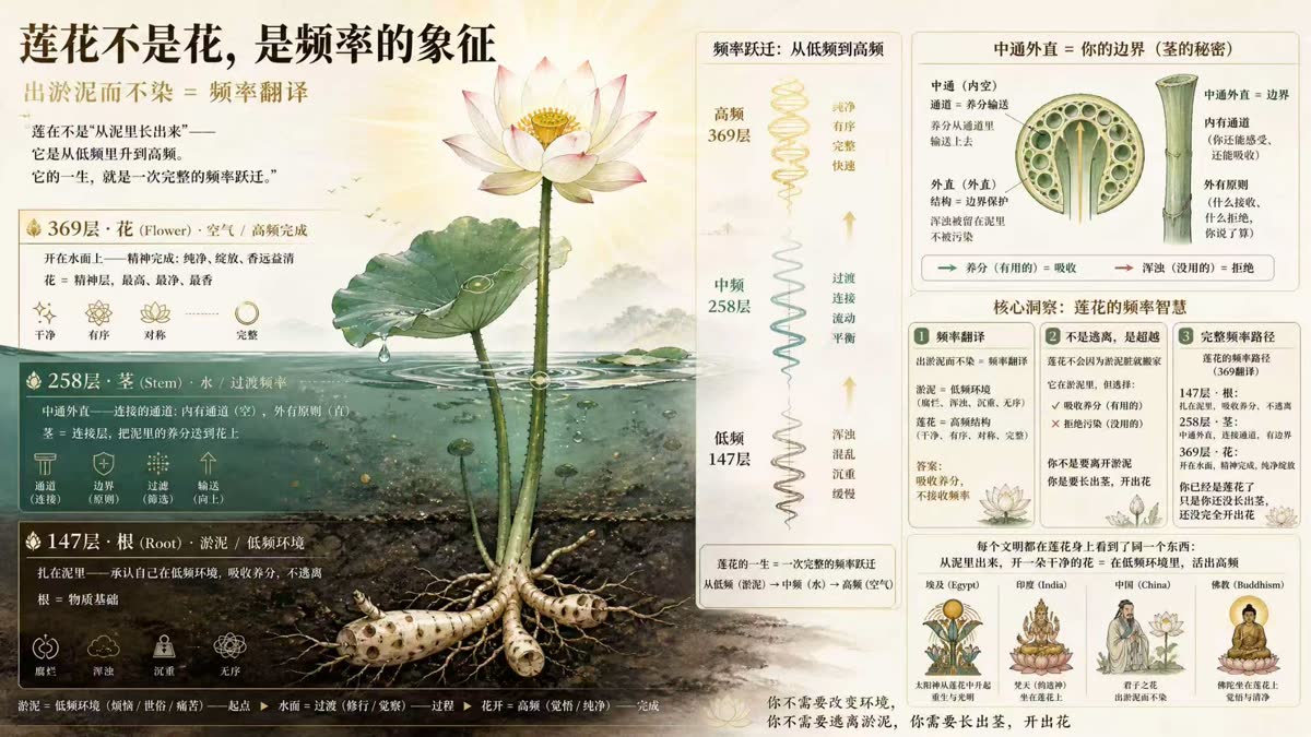 369莲花频率学·01莲花不是花